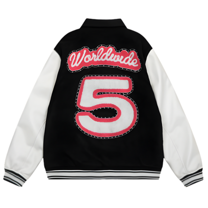 HIP-HOP BASEBALL JACKET I-0168