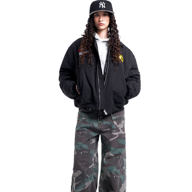 CAMOUFLAGE WATERPROOF COACH JACKET I-0182