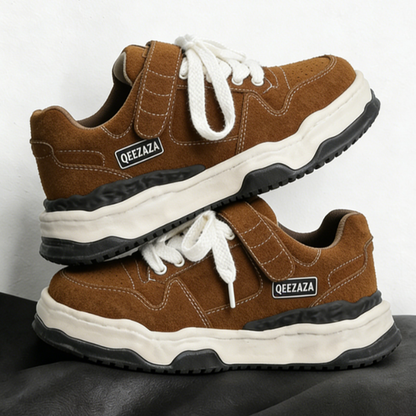 RETRO THICK SOLE CASUAL SHOES I-0241