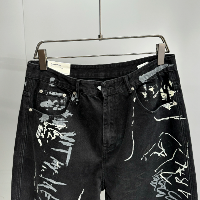 URBAN GRAFFITI WIDE LEG PANTS I-0153