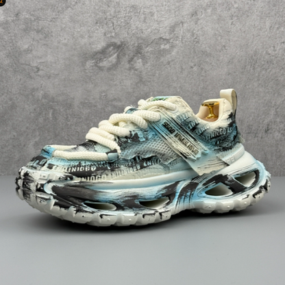 BREATHABLE MESH POP COLOR SHOES I-0223