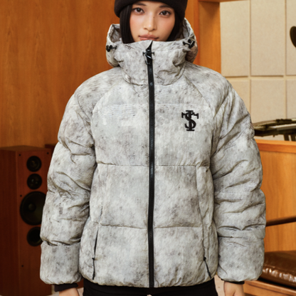 RETRO TIE-DYE HOODIE JACKET I-0141