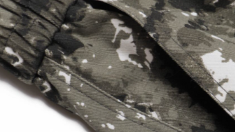 CAMOUFLAGE DRAWSTRING PANTS I-0088
