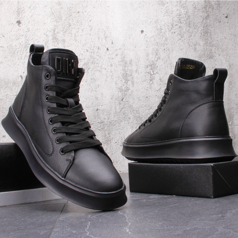 HIGH-TOP LACE-UP SNEAKERS I-0187