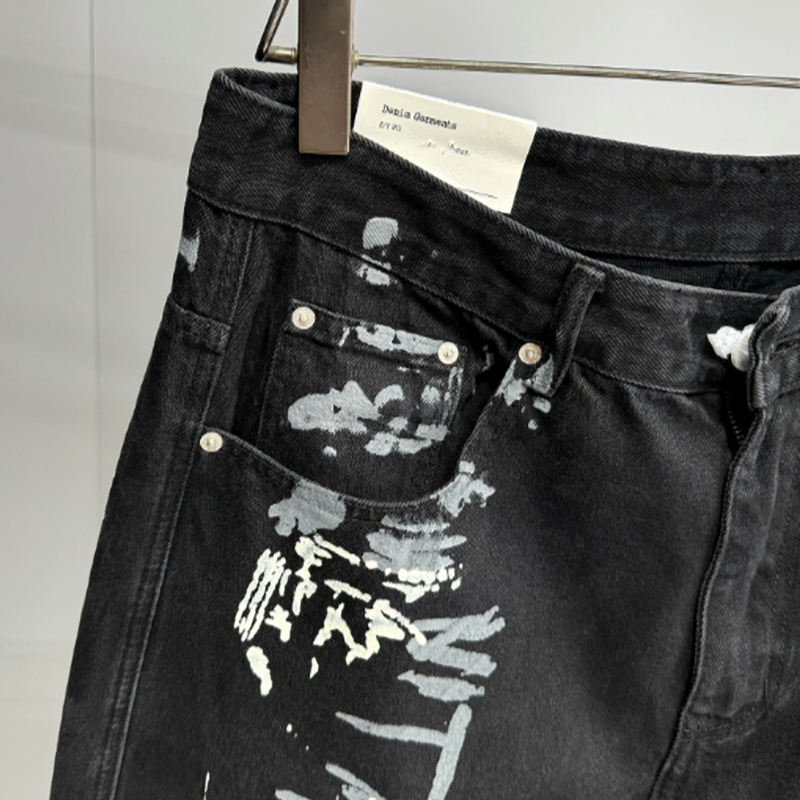 URBAN GRAFFITI WIDE LEG PANTS I-0153