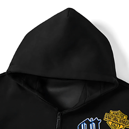 URBAN EMBROIDERED HOODIE I-0021