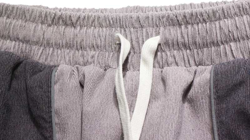 REFLECTIVE COLOR BLOCK PANTS I-0115