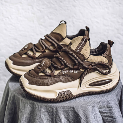 STYLISH THICK-BOTTOM SNEAKERS I-0207