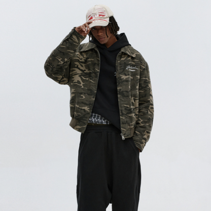 CAMOUFLAGE TRACKER JACKET I-0072