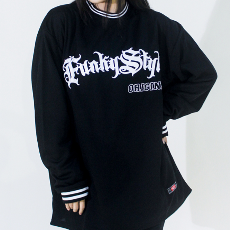 FUNKY CHICANO HIP HOP LONG SLEEVE TEE I-0109