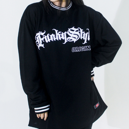 FUNKY CHICANO HIP HOP LONG SLEEVE TEE I-0109