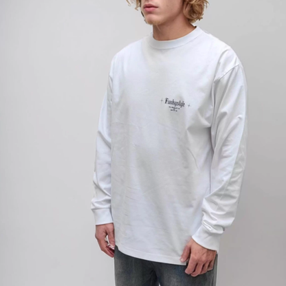 RETRO BBOY OVERSIZED LONG SLEEVE TEE I-0123