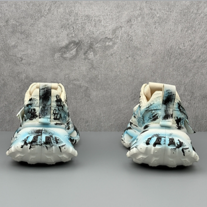 BREATHABLE MESH POP COLOR SHOES I-0223