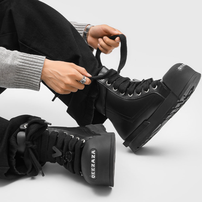 HIGH-TOP CASUAL BOOTS I-0148