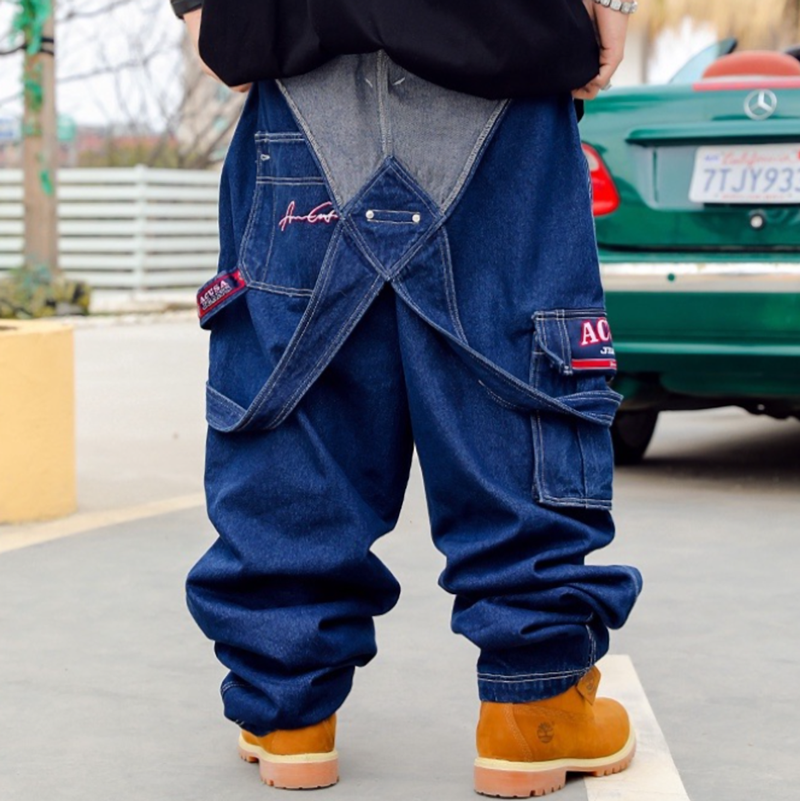 CASUAL STRAPPY DENIM OVERALLS I-0129