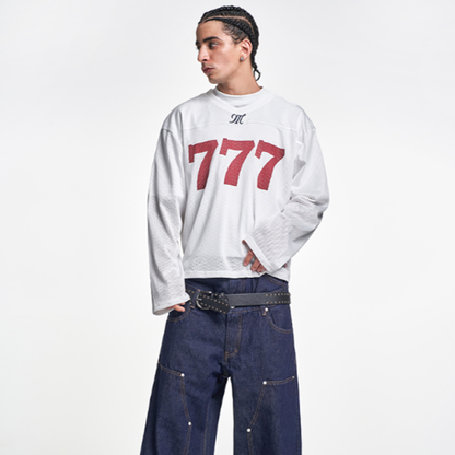 HIPSTER SKELETON HOCKEY SHIRT I-0020