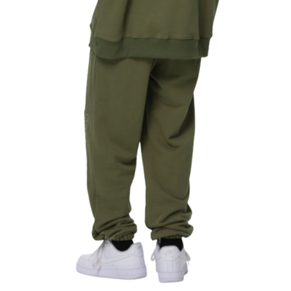 EMBROIDERED TERRY SWEATPANTS I-0016