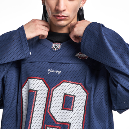 NUMBERED SPORTS HOCKEY SHIRT I-0024