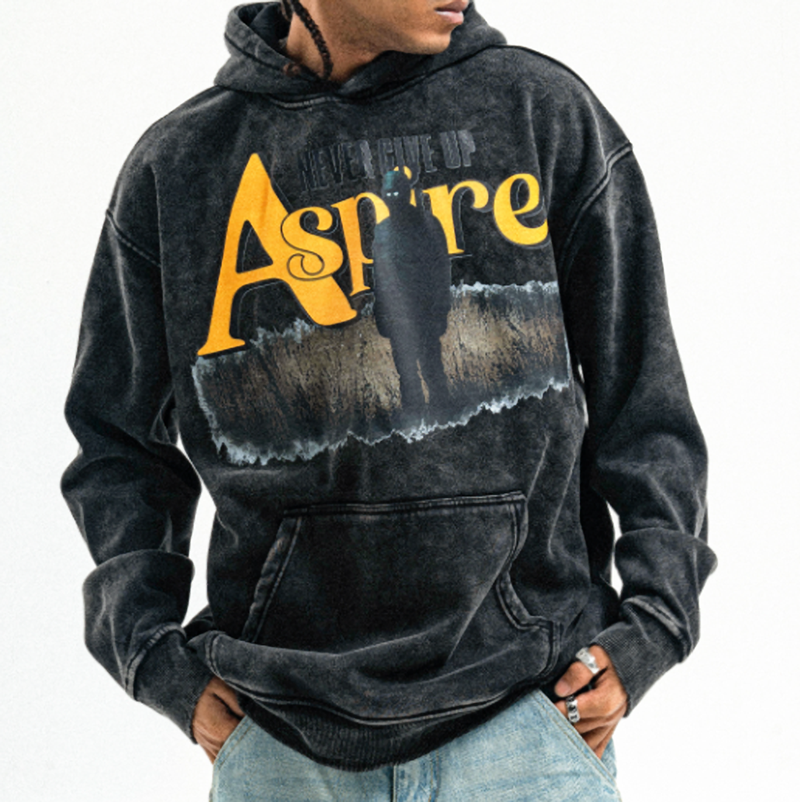 RETRO HOODIE SWEATSHIRT I-0163