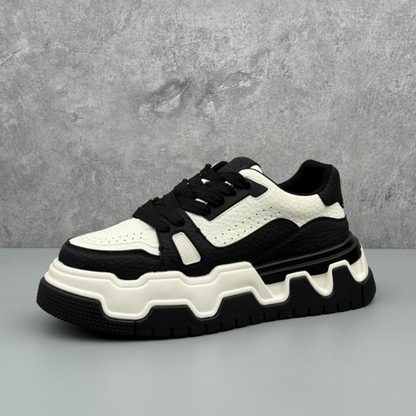 TRENDY THICK-SOLED SNEAKERS I-0233
