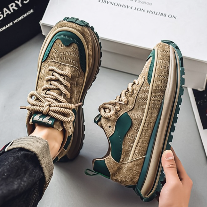 RETRO HEIGHT-INCREASE SHOES I-0220