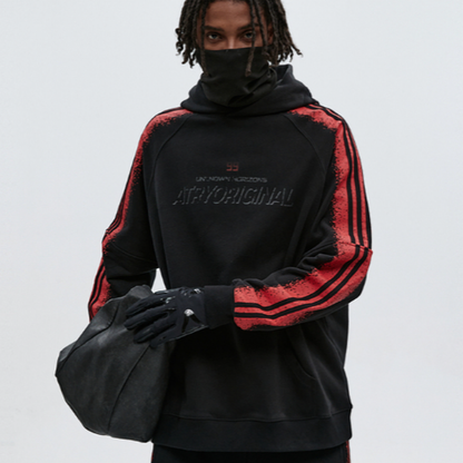 COLOR CLASH HOODIE JACKET I-0067