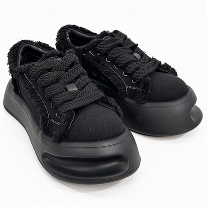 CUTE BIG-HEAD CANVAS SHOES I-0227