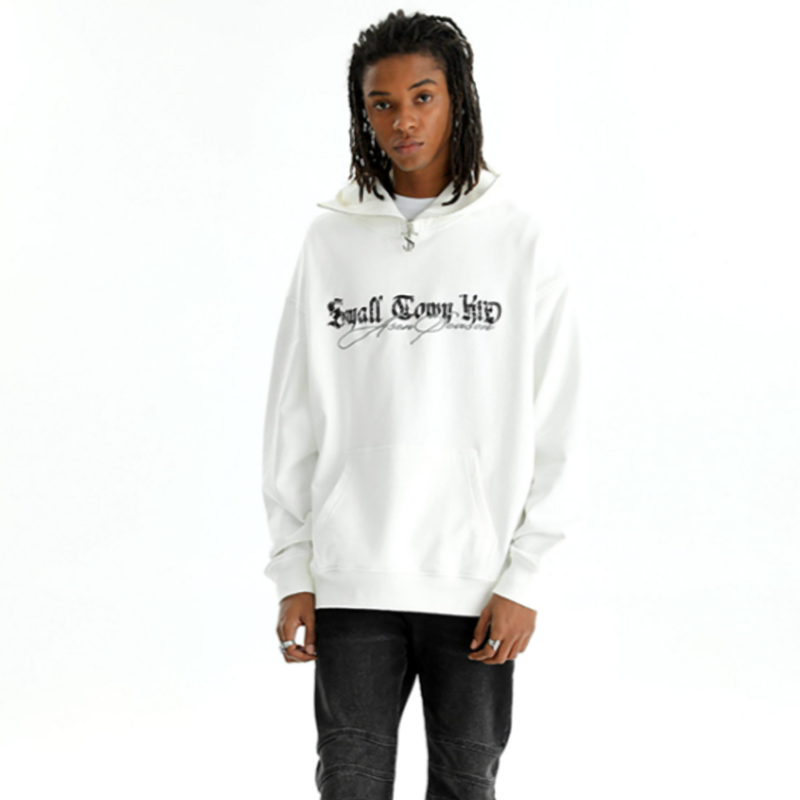 STREET WAVE EMBROIDERED HOODIE I-0048