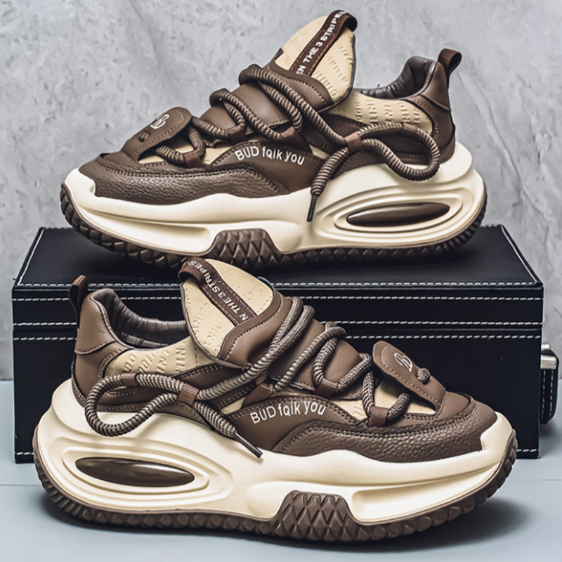 STYLISH THICK-BOTTOM SNEAKERS I-0207