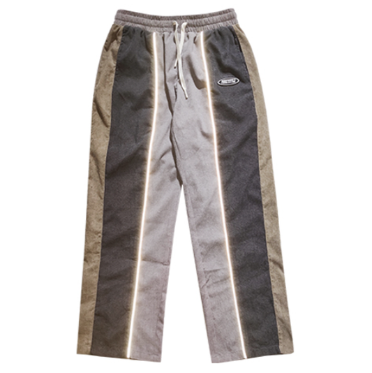 REFLECTIVE COLOR BLOCK PANTS I-0115