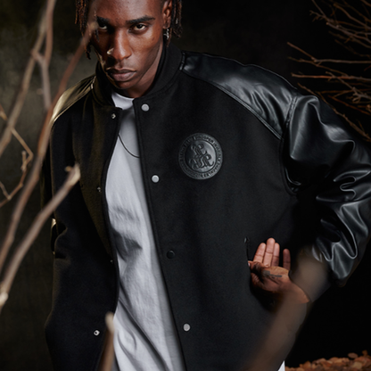 TWEED BIKER JACKET I-0056