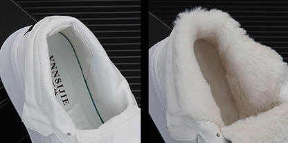 Two-tone lace-up sneakers I-0190