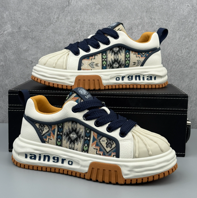 ETHNIC STYLE SPORTS SNEAKERS I-0235