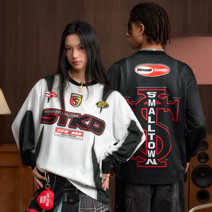 VINTAGE BIKER LONG SLEEVE TEE I-0052