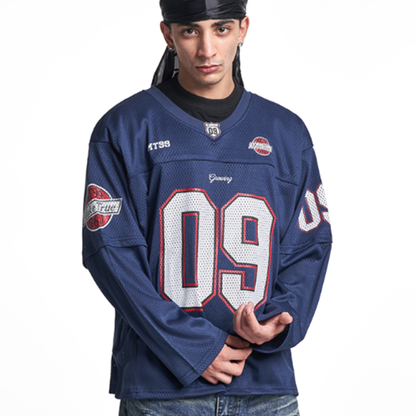 NUMBERED SPORTS HOCKEY SHIRT I-0024