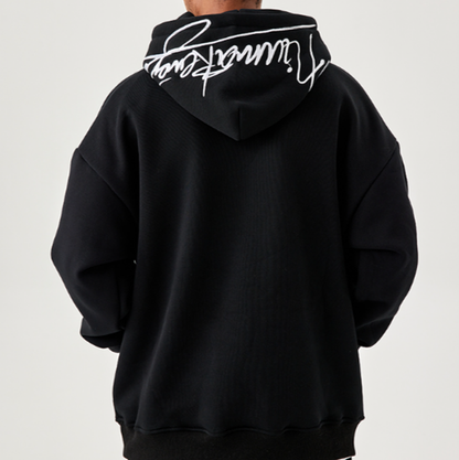 EMBROIDERED HEAVYWEIGHT HOODIE I-0064