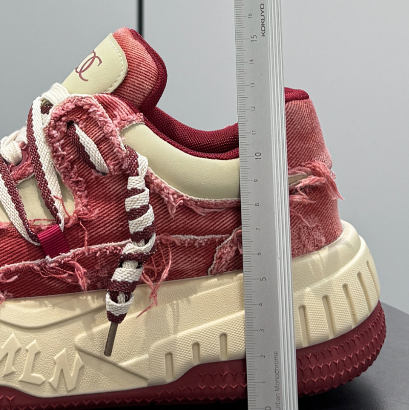 CASUAL THICK-SOLED SHOES I-0186