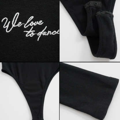 EMBROIDERED STREET STYLE T-SHIRT I-0103