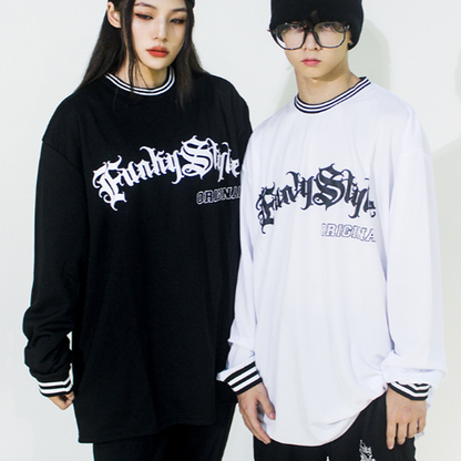 FUNKY CHICANO HIP HOP LONG SLEEVE TEE I-0109