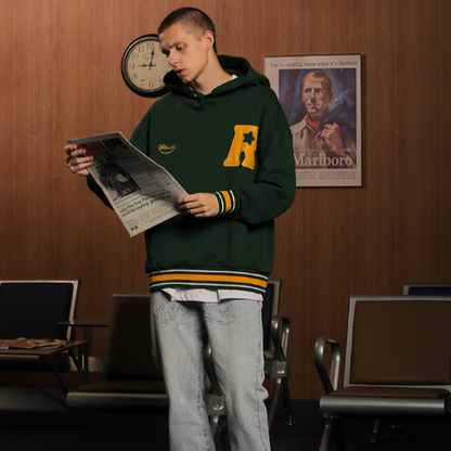 RETRO HOODIE PULLOVER I-0002