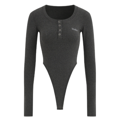 EMBROIDERED BODYSUIT I-0104