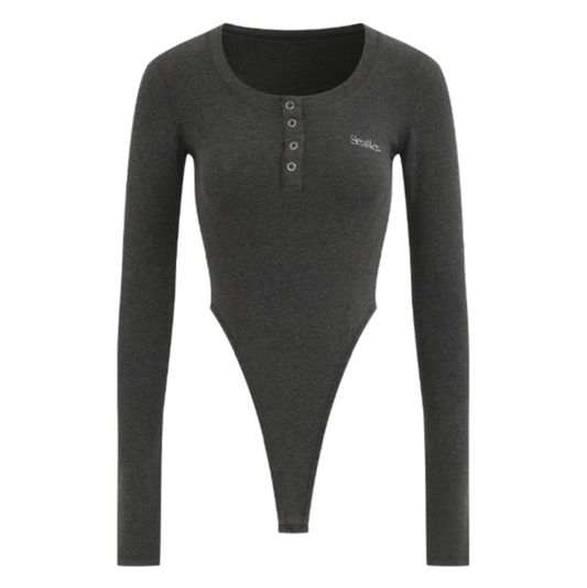 EMBROIDERED BODYSUIT I-0104