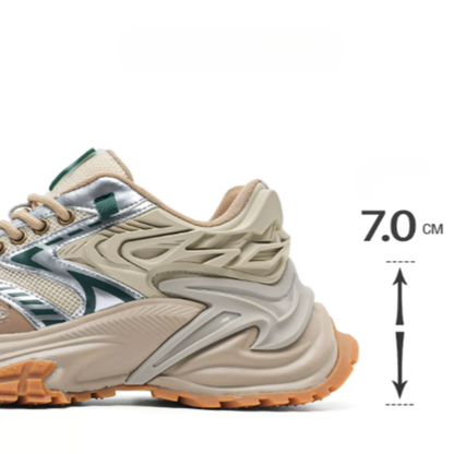 RETRO BREATHABLE JOGGING SHOES I-0225