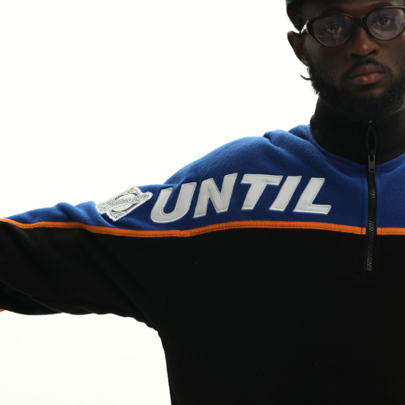 COLORBLOCKED HIP-HOP PULLOVER I-0060