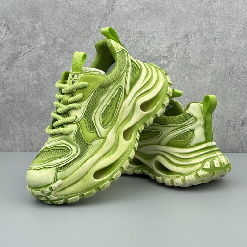 RETRO THICK SOLE SNEAKERS I-0230