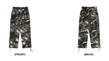 CAMOUFLAGE DRAWSTRING PANTS I-0088