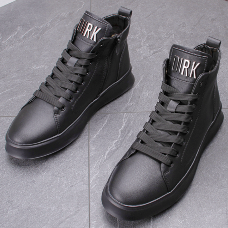 HIGH-TOP LACE-UP SNEAKERS I-0187