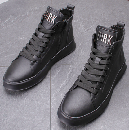 HIGH-TOP LACE-UP SNEAKERS I-0187