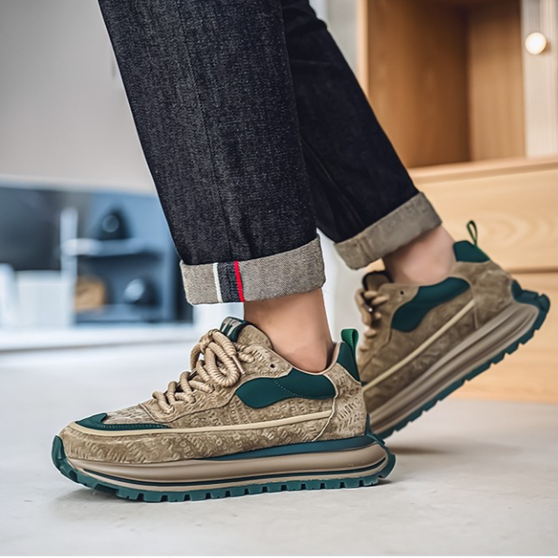 RETRO HEIGHT-INCREASE SHOES I-0220