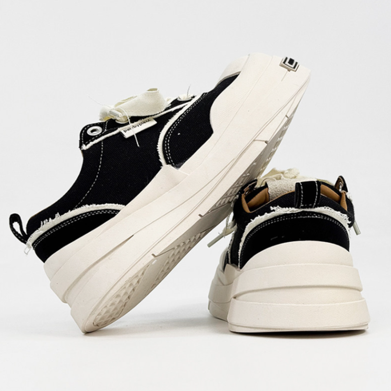 RETRO CANVAS PLATE SHOES I-0228